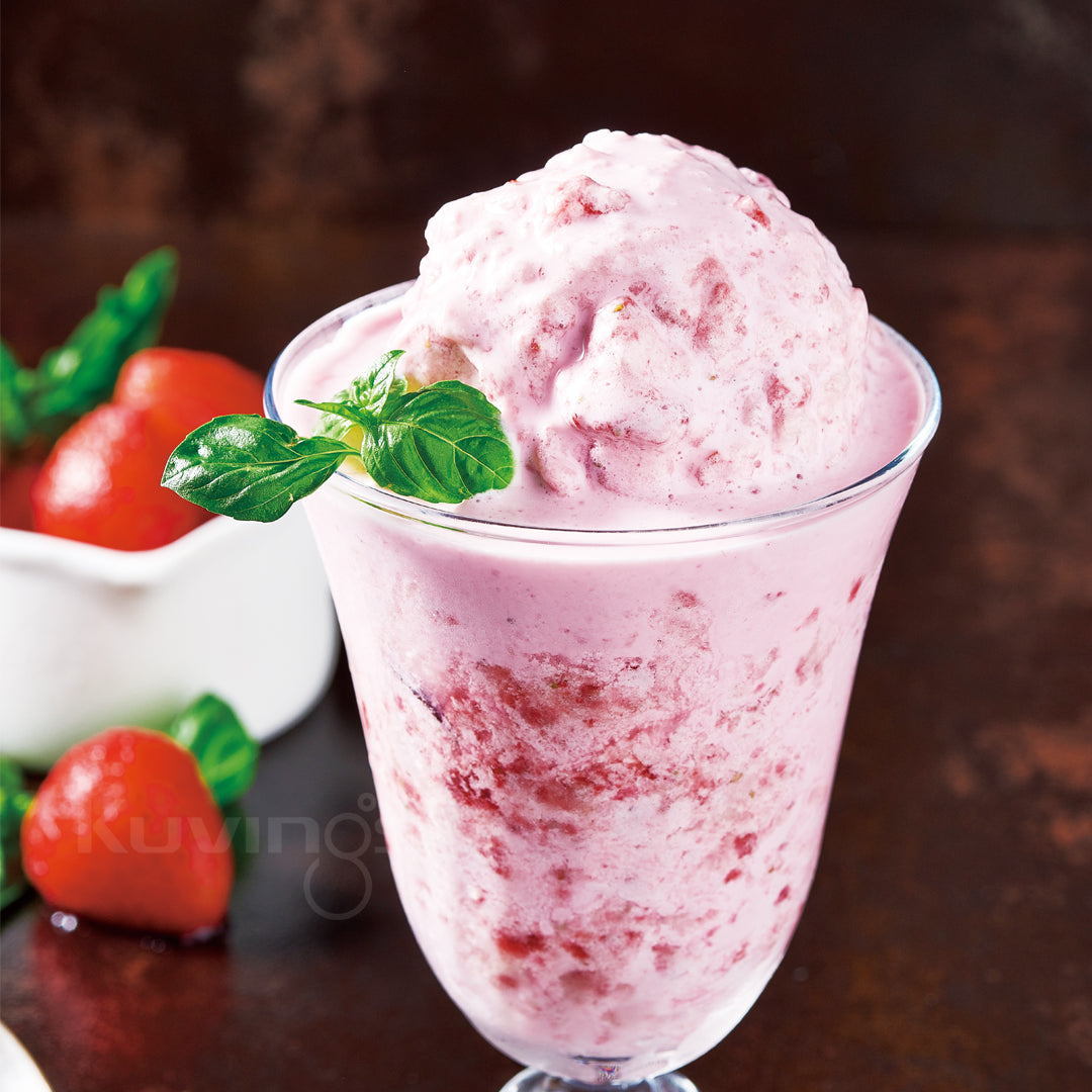 Strawberry Milk Ice Cream