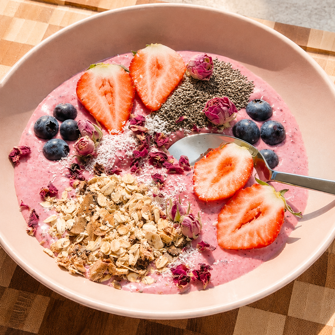 Triple Berry Smoothie Bowl